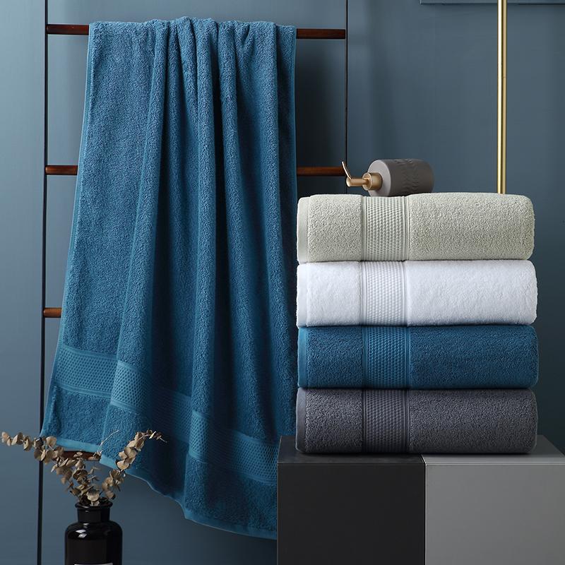 Luxury Adult Terry Bath Hand Towel Set 100% Cotton for Hotel and Home Use in Stock