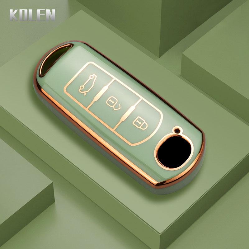 New Tpu Car Remote Key Case Cover Shell For Mazda 2 3 6 Bl Bm Gj Atenza Axela Demio Cx3 Cx-3 Cx5 Cx-5 Cx7 Cx9 Mx5 Ke Kf Keyless