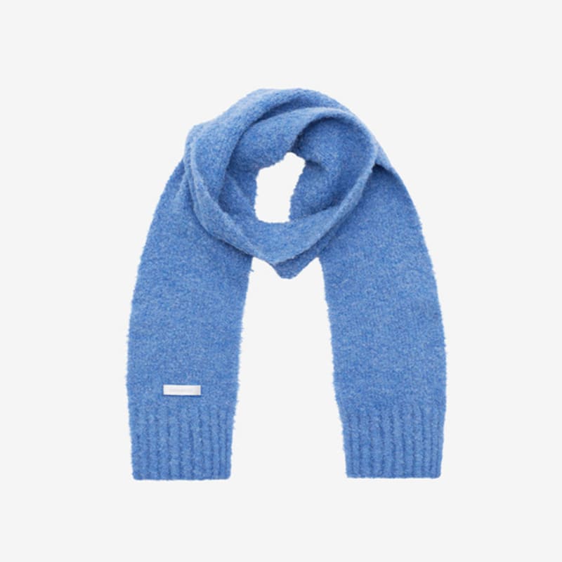 

INSILENCE WOMEN Soft Buckle Muffler BLUE FREE