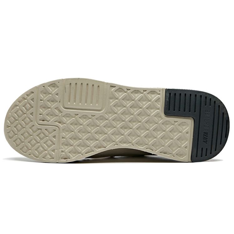 Anta Lifestyle Series Fabric Synthetic Leather Shock Absorption Non-Slip Wear-Resistant Breathable Low-Top Sports Casual Shoes 912018872-3