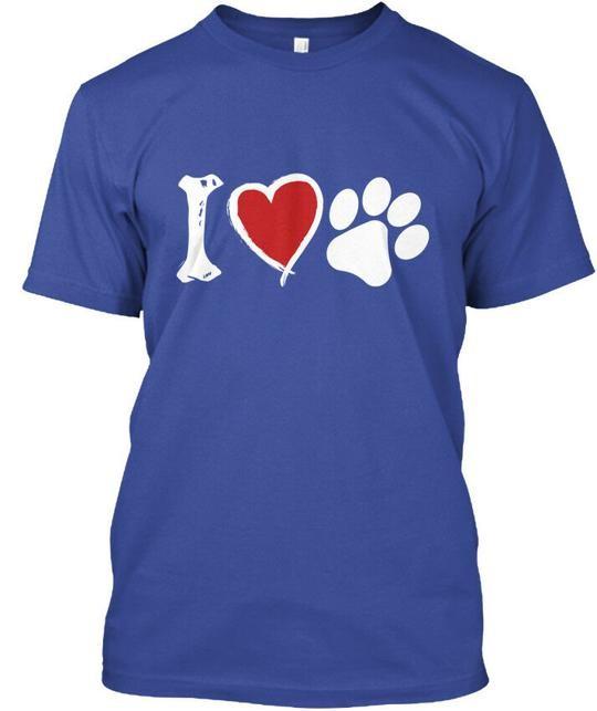 I Love Dogs Tees - T-Shirt L