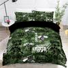 3D Dinosaur Bedding Animal Down Duvet Cover Pillowcase 2/3pc Comfort Cover Boys Men Single Bed Double Bed Luxury Home Textile Gift
