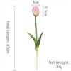 High-End Realistic Tulip Simulation Flower Hand-Held Design Flower Arrangement Faux Tulip Flower Parrot Tulip Lifelike Tulip