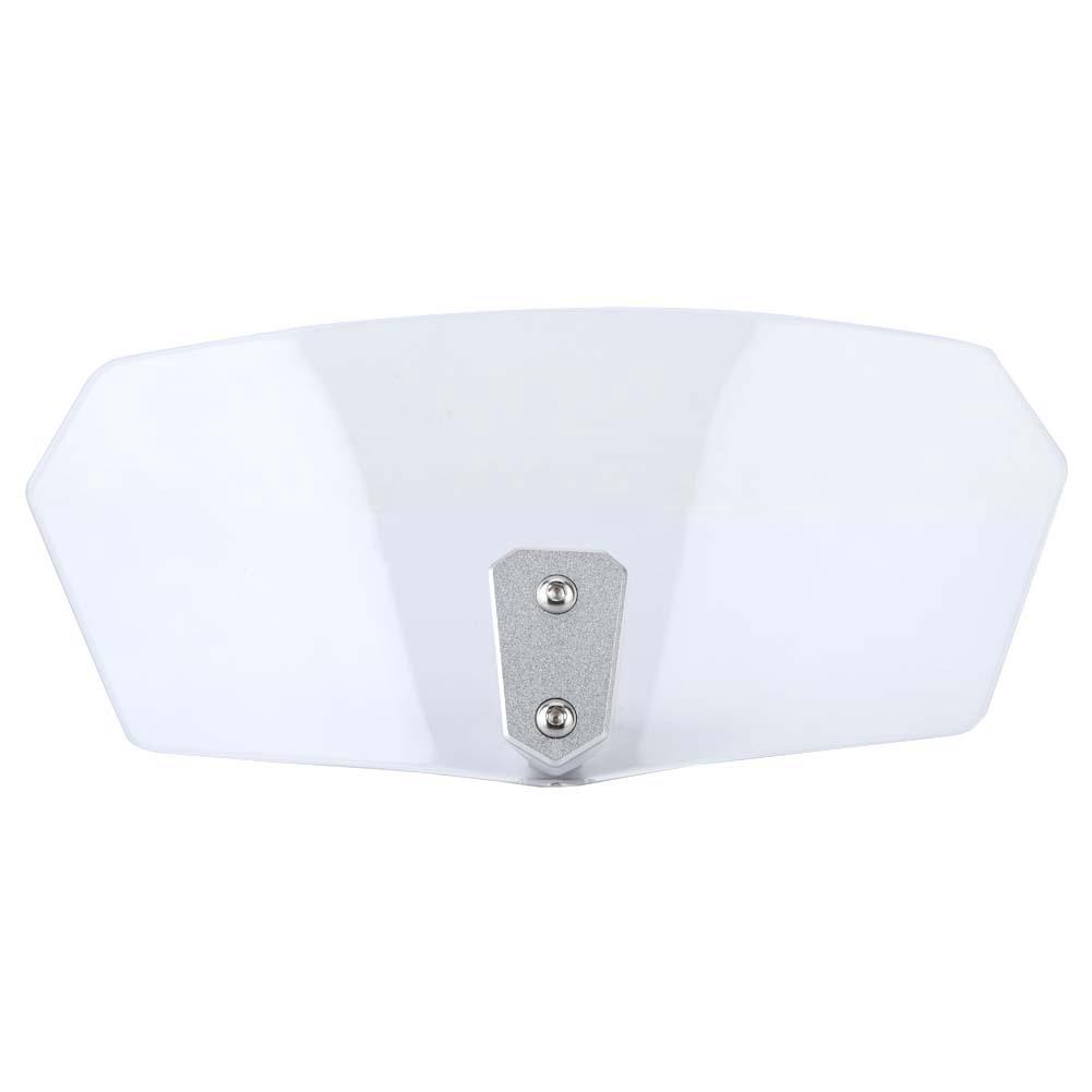 Universal Motorcycle Adjustable Windscreen Wind Deflector Windshield (Transparent)