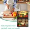 Spiral Recipe Binder Notebook Personalized Kitchen Meal Planner with Thick Paper Leak-Proof Cookbook Gift for Home & Office Use
