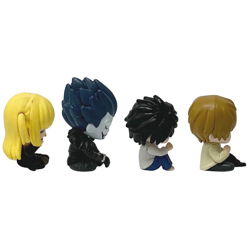 Aixlan Death Note Figure Yagami Light 4Cm Misamisa Rem Pvc Action Figure Amine Birthday Gift Collectible Figurine