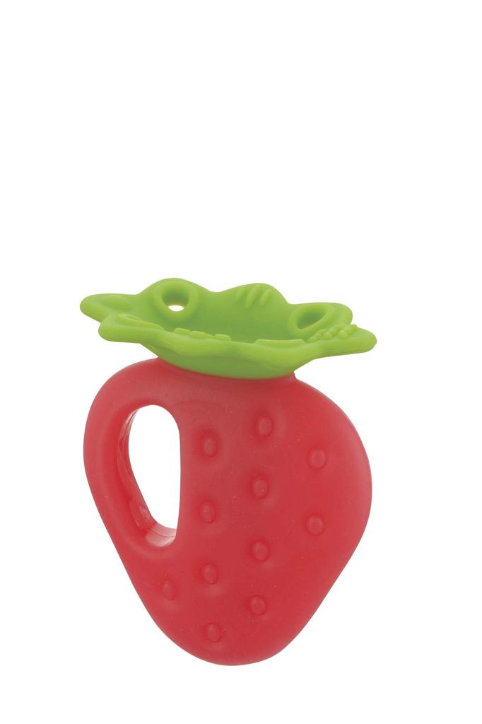 Richell Teething Mochimochi Strawberry (with Case)