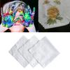 Painting Cotton Cloth Handkerchief For Mixed Media Art White Fabric Suitable For Classroom And Studio Use
