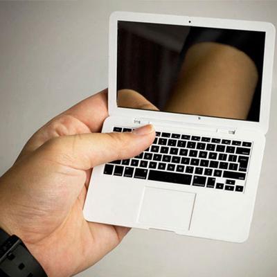 Jouets pour bébé fille, mini ordinateur portable de poche, miroir de maquillage transparent, jouet pratique