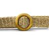 Korean Style Retro Wood Buckle Woven Belt for Women - Versatile Fashion Accessory