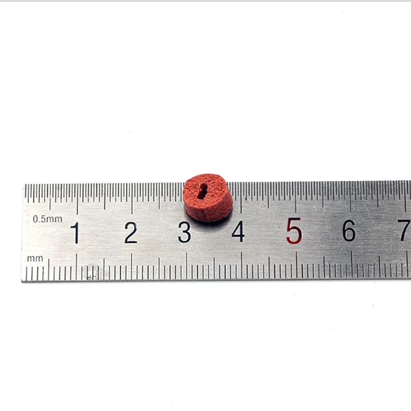 100 Stück Roter Karpfenangeln Hohlköder Formel Insektenpartikel Angelköder Lockmittel