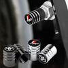 4Pcs Matt Car Wheel Tire Valve Caps for Toyota TRD RAV4 Corolla Camry Frontier Supra C-HR Tacoma PradoCorolla CHR Accessorie