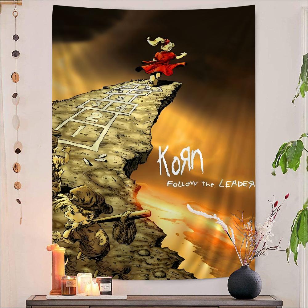 KkornRock Hippie Wall Hanging Tapestries Bohemian Wall Tapestries Mandala INS Home Decor