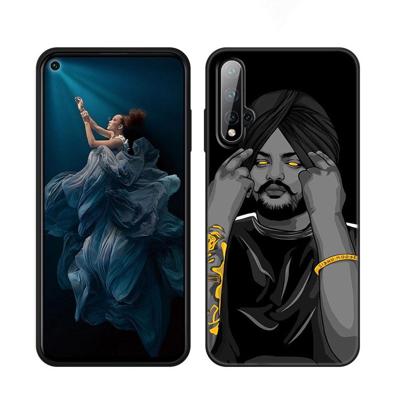 

Черный чехол для телефона Sidhu Moose Wala для Honor 70 90 Lite X40 GT X50 i X5 Plus X6A X6S X7A X8A X8B X6 X7 X8 X9 4G X9A X9B 5G Honor X8 5G