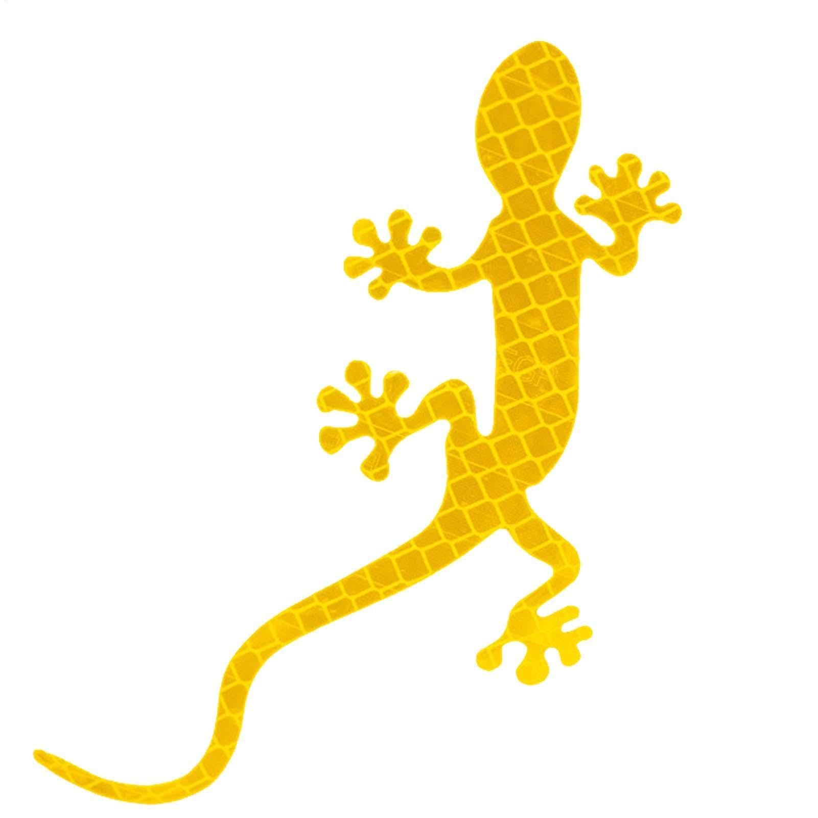 Gecko Reflex Strip - Reflective Warning Sticker for Car, Body See description жёлтый