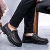 Fashion 2025 Fashion Trend Leather Mens Loafers Handmade Business Shoes Male Treking Footwear Vintage Leisure Walk Casual Mens Shoes