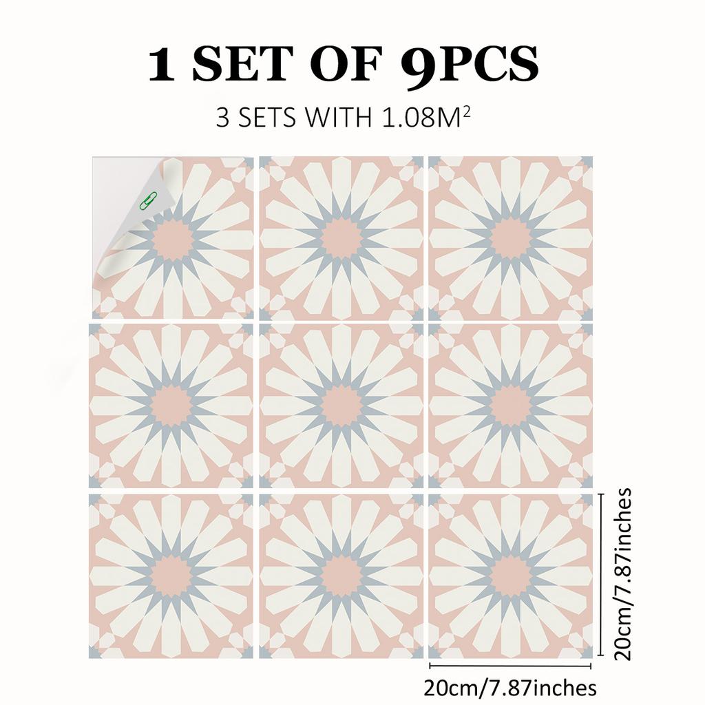 Living Room Floor Sticker Self-Adhesive Bathroom Waterproof Floor Sticker Cement Floor Renovation Wear-Resistant Pvc Floor Tiles