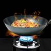 Round Bottom Iron Pot Anti-scalding Frying Pan Chinese Traditional Iron Wok  Household Use