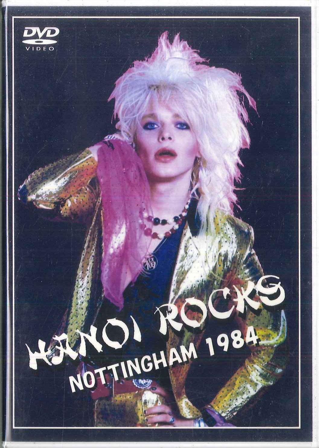 

DVD HANOI ROCKS - Nottingham 1984 (DVD-R) PAF1087 NOT ON LABEL Non Japan Music Video Used