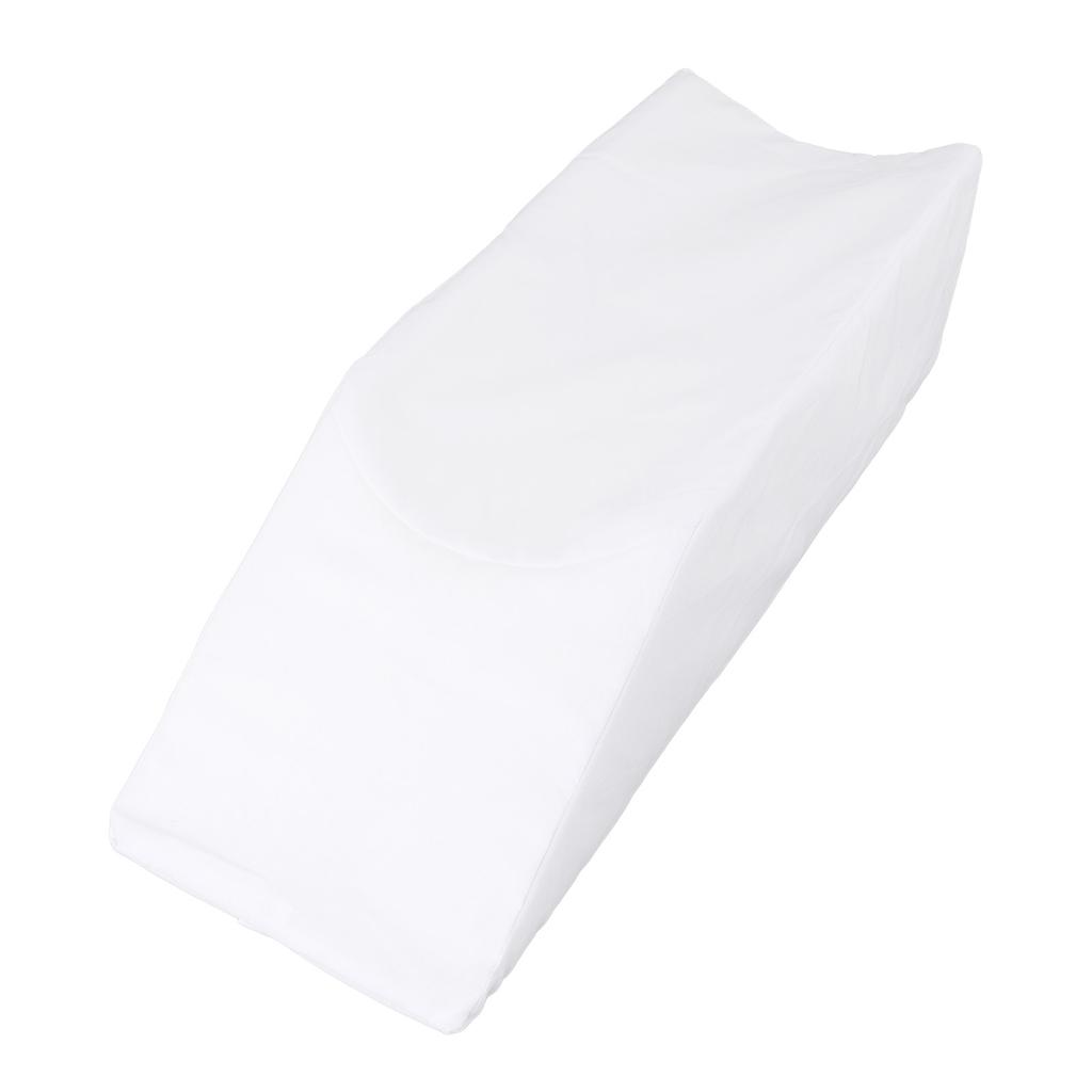 U Shape Leg Elevating Pillow White High Density Sponge Legs Sleeping Wedge Elevated Pillow for Knee