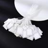 Trapezförmige Schmuck-Preisschilder 500 Stück Stabiles Papier Inventur-Beschriftungssysteme