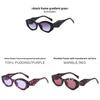 Geometric Style Sunglasses For Women Uv400 With Pc Material Stylish Streetwear