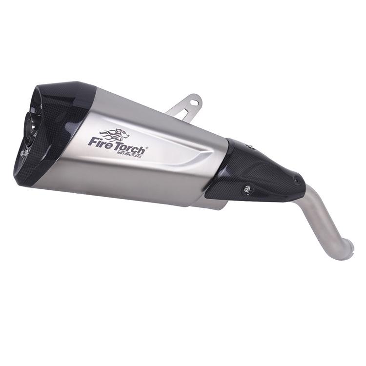 FIRE TORCH Motorcycle Exhaust Pipe Tail & Front Section for Chunfeng 700MT (Model Years: 2025-2026)