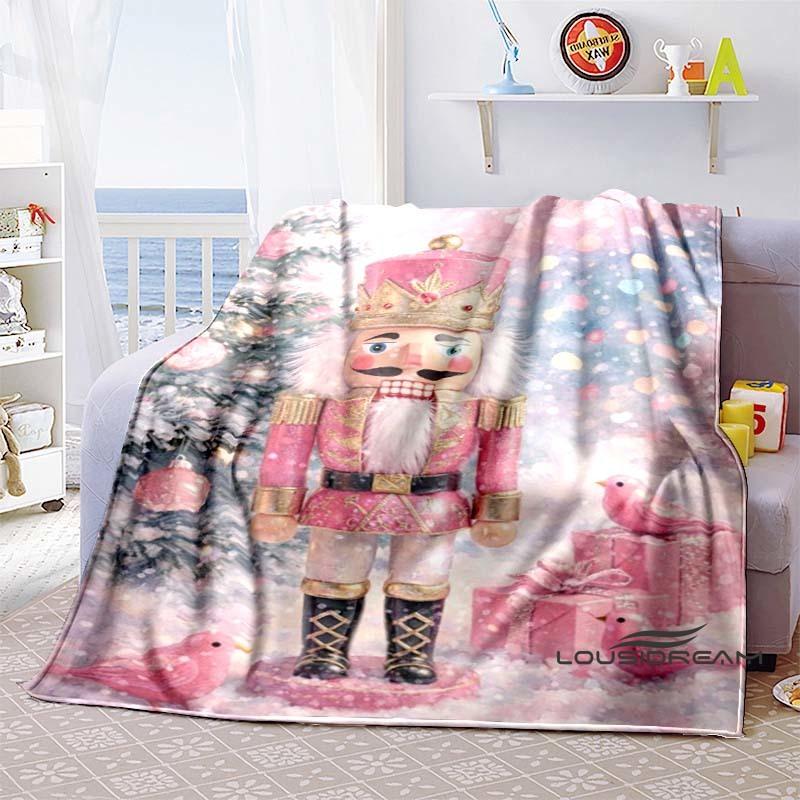 

This 3D printed Nutcracker cartoon-themed blanket is perfect for naps, sofas, living rooms, offices, bedrooms, and more. 75x90cm