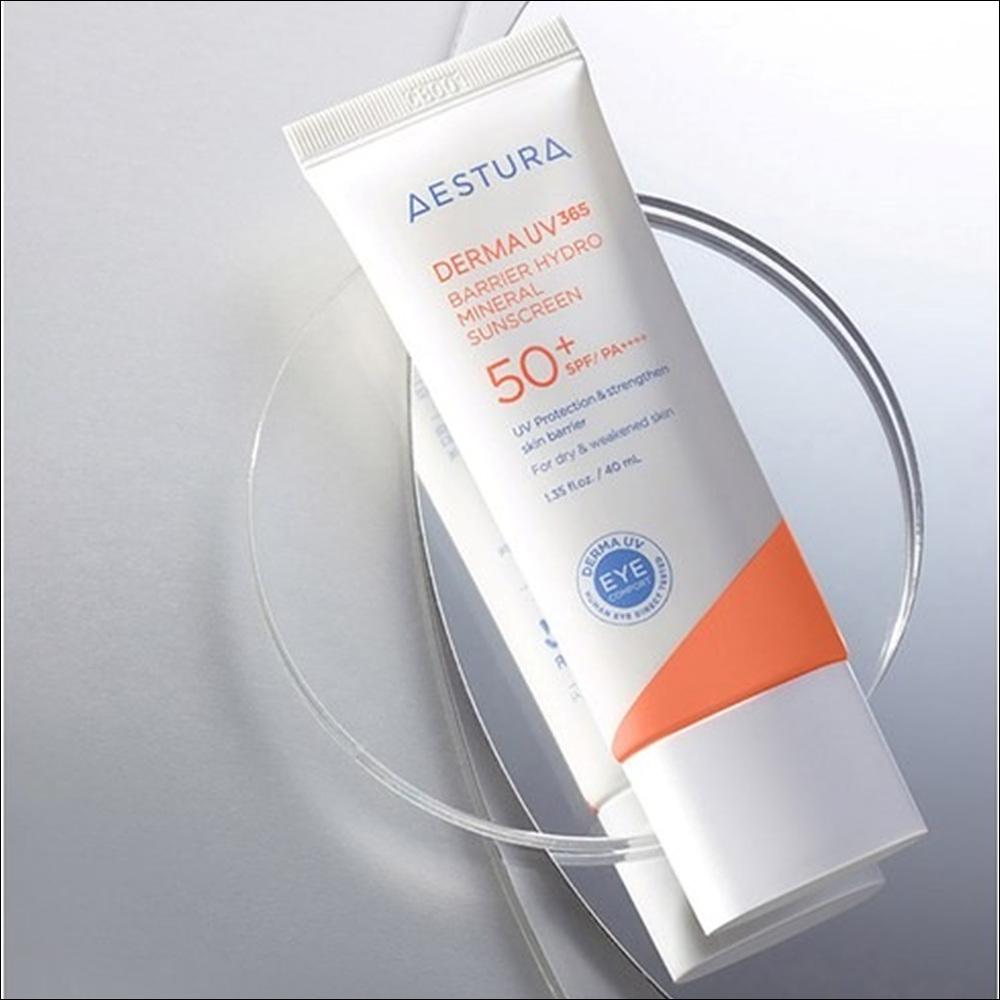 AESTURA Derma UV 365 Barrier Hydro Mineral Sunscreen SPF50+ PA++++, 40ml