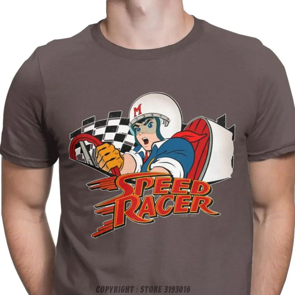 

Speed Racer Meteoro Mens Tshirts Cool Christmas Crew Neck T Shirt Cotton Camisas Hombre Harajuku Aesthetic Printed Tshirt Men S