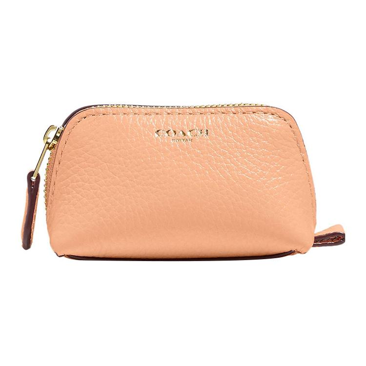 

Новый женский оранжевый клатч COACH из шагреневой кожи, косметичка C9598G-IMS9W 9.7*5.1*5.1CM