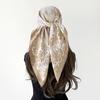 Headscarf Silk Scarf 90cm Women's Headscarf New Versatile Satin Thin Large Square Scarf