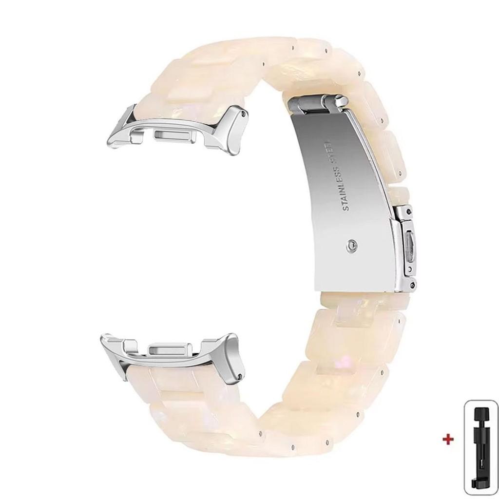 Buntes Harzarmband für Samsung Galaxy Watch 8 40mm 44mm 8 Classic 46mm Smartwatch Ersatzband für Galaxy Watch Ultra2025