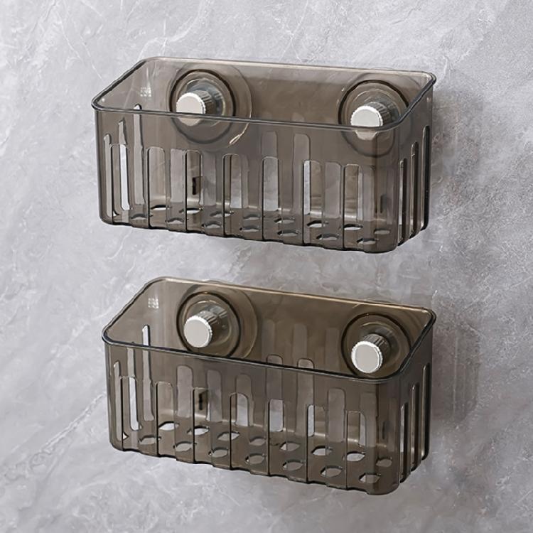 Practical Over Sink Organizers Rack With Strong Adhesive Cups for Storing Kitchen Sponges Brushes
