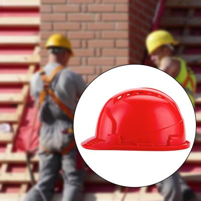 Schutzhelm Bauhelm Schutzzubehör Sichere Arbeitsschutzkappe für den Außenbereich