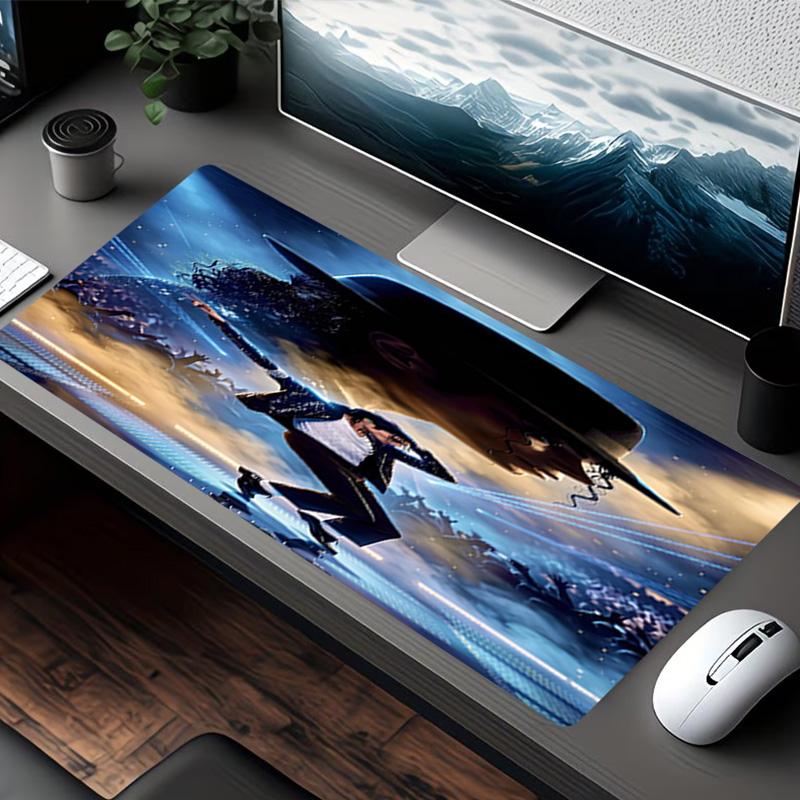 Michael Jackson Print Mouse Pad, for Keyboard Pad Laptop PC Mat for Office Home Use, Desk Decor, Perfect Birthday Gift for Gamers