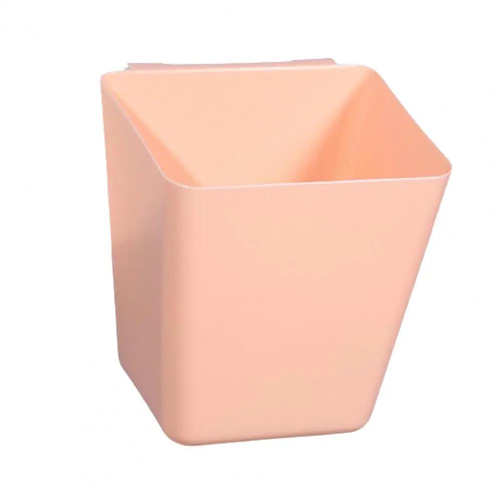 

Подвесная корзина Легкое подвешивание Большая вместимость Влагозащищенный Крюк Дизайн Корзина для хранения Экономия места Пластиковый Мусорный бак с широким горлом