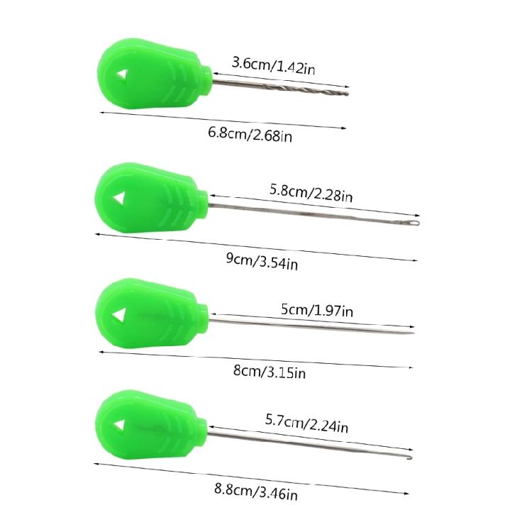 Baits Needle Stainless Steel Fish Stringer 4 In 1 Carp Fishing Baits Needle Tool