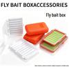 Portable Transparent Fly Fishing Lure Storage Box - Large Capacity Accessory Holder