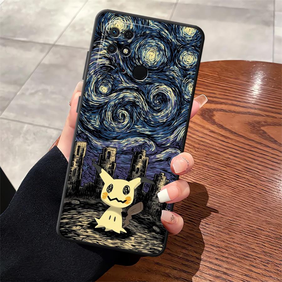 Anime Pokemon Case for Xiaomi Redmi A3 14C 9 A5 K40 K80 Pro 12C 10 A4 A1 A2 Plus 13C Funda Phone Cover