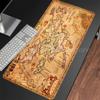 Middle Earth Mouse Pad LLords of Rings Computer Desk Mat Gamer Keyboard Mat Stitched Edge Mousepad Cabinet Pc Table Mouse Mats