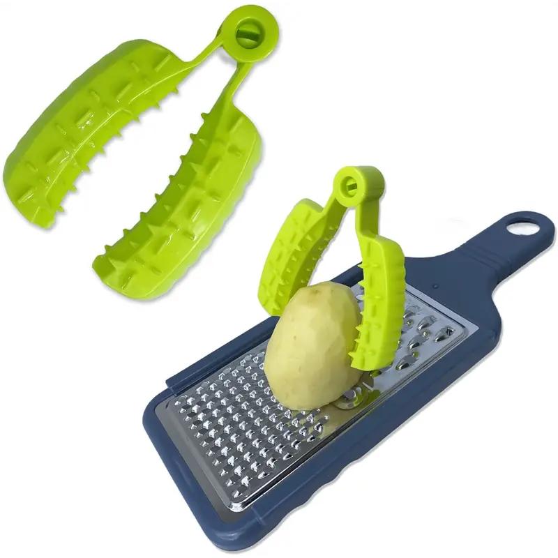 1PCS Multifunctional Kitchen Hand Guard Clip Household Cutting Vegetable Anti-cut Finger Guard Hand Guard Finger Protection Cover Anti-cut Artifact