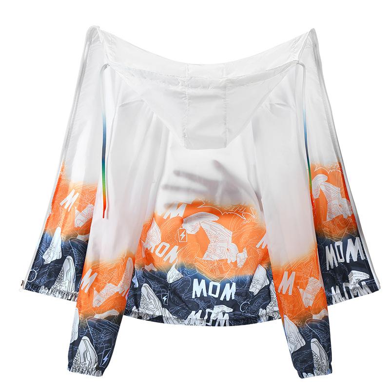 Summer Sun Protection Men's Printed Men Outdoor Quick UV Resistant Skin Friendly Fishing Clothes