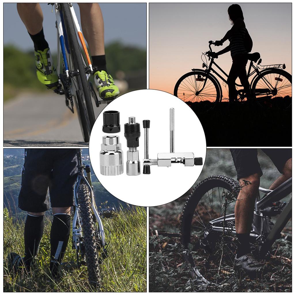 Mountain Bike Repair Kit Bicycle Chain Cutter Chain Remover Flywheel Center Shaft Removing Tool