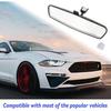 10.6 ” Rear View Mirror Universal Fit Type, Compatible With Wrangler Kia Optima Soul Nissan Rogue Altima Corolla F150 Focus Civic Accord And More