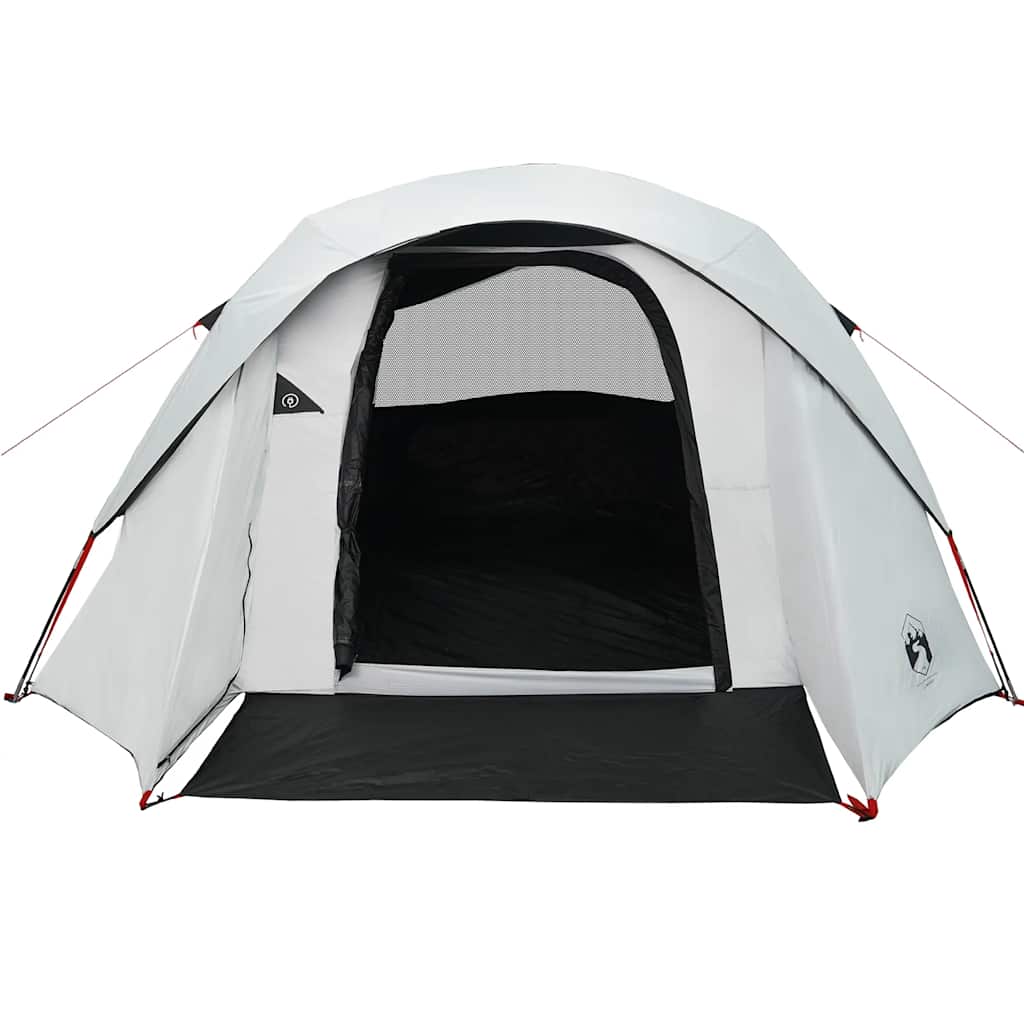 4 Person Camping Tent White Blackout Waterproof