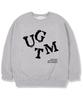 UNION GARMENTS Donfit Fleece-Lined Oversized Sweatshirt Gray