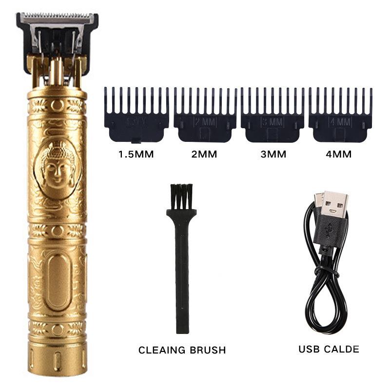 

Электрическая машинка для стрижки волос Профессиональная беспроводная машинка для стрижки волос с USB Профессиональный триммер для бороды Набор для стрижки волос Машина для стрижки волос 3