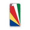 Phone Case – Seychelles Flag – Compatible iPhone 6 – Soft Case – Resistant and Shockproof - Silicone - Pixelforma