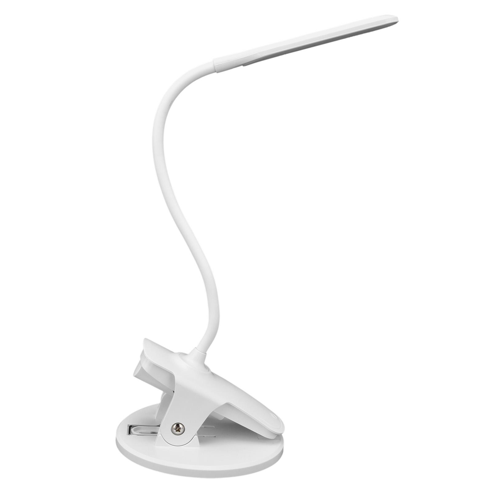 

Intelligent Eye Caring Desk Lamp Folding Night Reading Lamp USB Powered Clip Desk Lamp Dorm Light